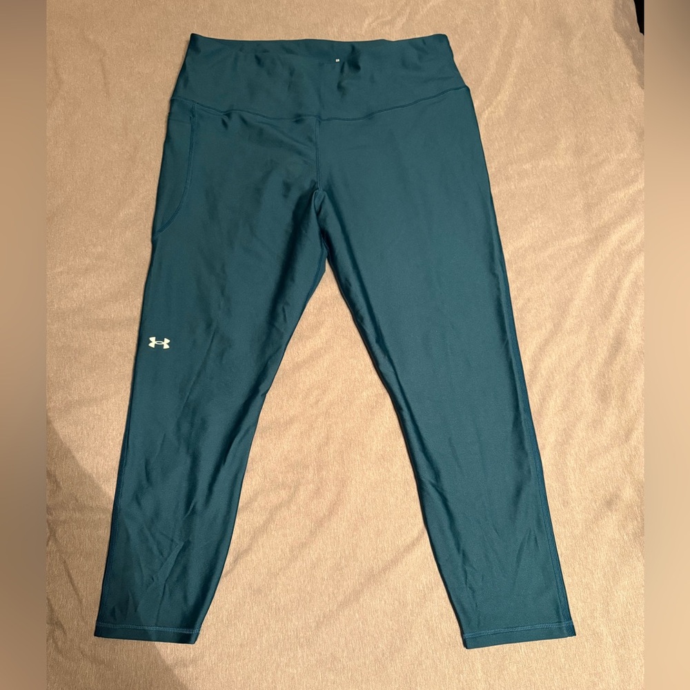 Under Armour Dark Green Compression Leggings